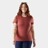 Women's Merino Short Sleeve Tee Plus