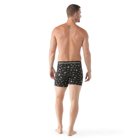 Men's Merino Print Boxer Brief