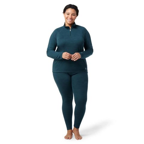 Women's Classic Thermal Merino Base Layer 1/4 Zip Plus