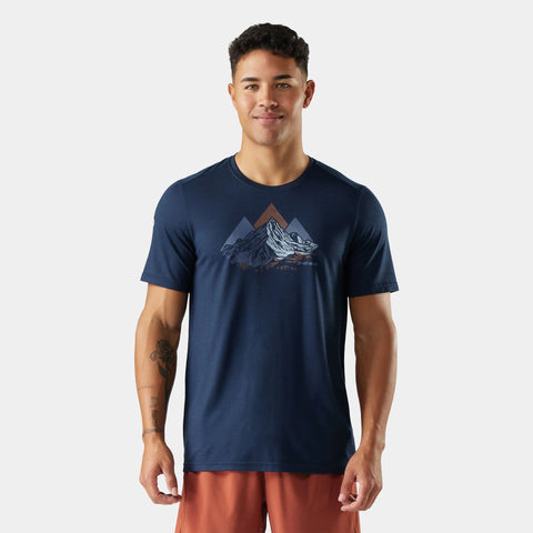 Men's Peak Bagger Active Short Sleeve Graphic Tee