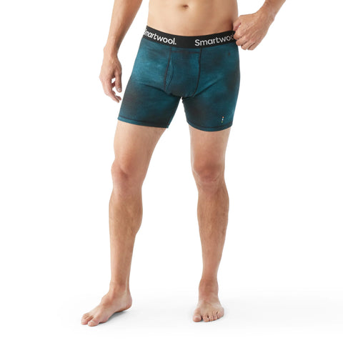 Men's Merino Print Boxer Brief