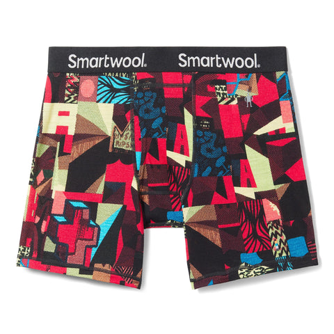 Men's Merino Print Boxer Brief