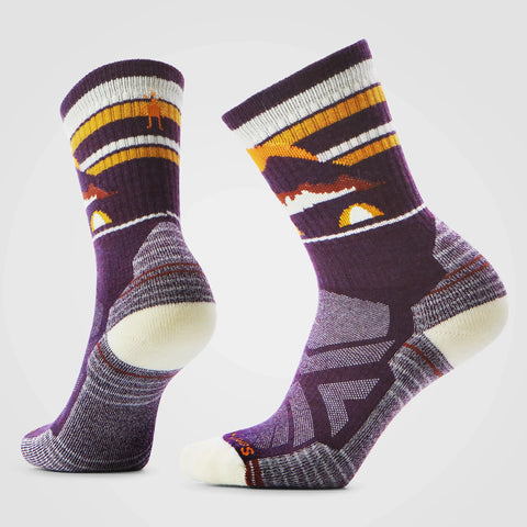 Women's Hike Mountain Moon Crew Socks