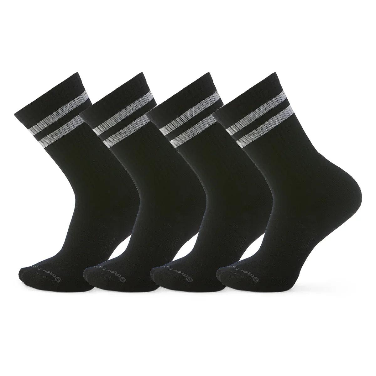 Everyday Athletic Striped Crew Socks 4-Pack