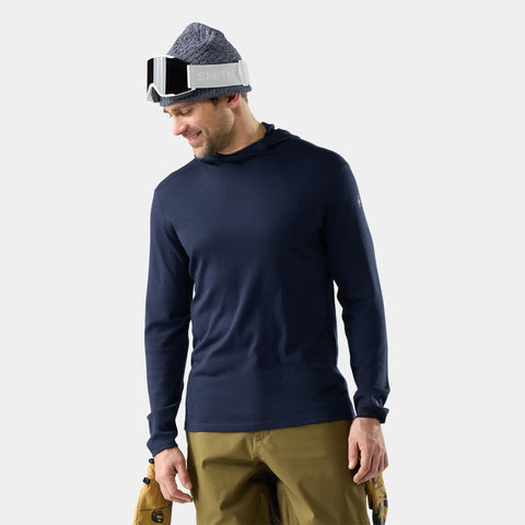 Men's Classic Thermal Merino Base Layer Hoodie
