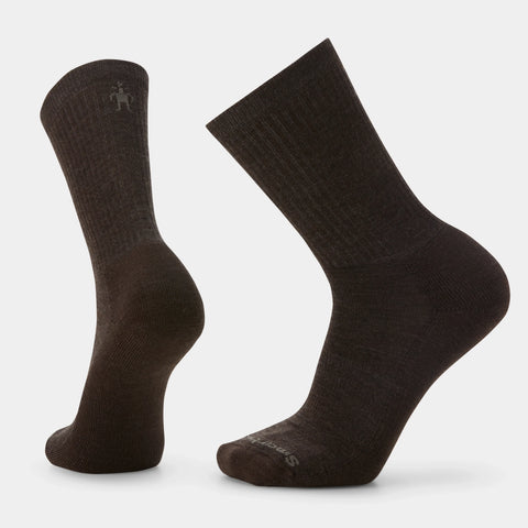 Everyday Solid Rib Crew Socks