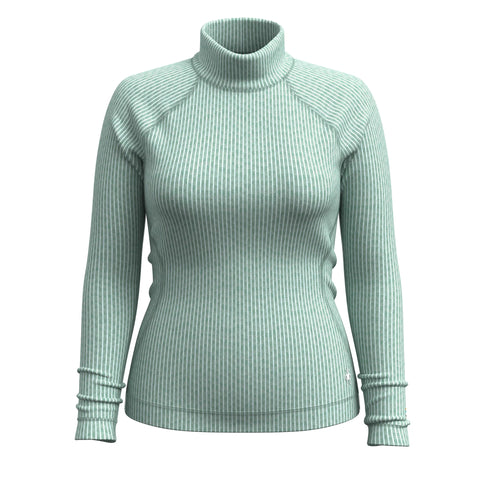 Women's Thermal Merino Rib Turtleneck
