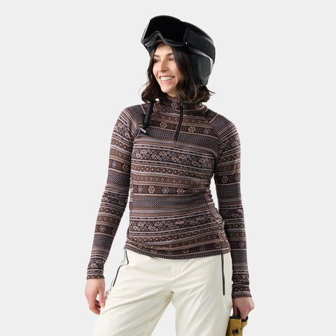 Women's Classic Thermal Merino Base Layer 1/4 Zip
