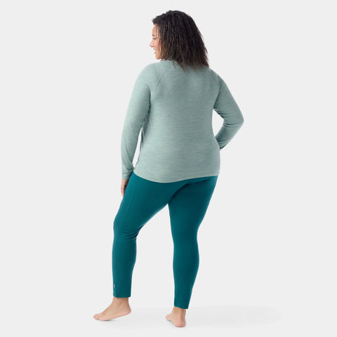 Women's Classic Thermal Merino Base Layer 1/4 Zip Plus