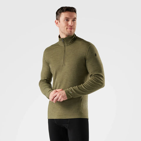 Men's Classic Thermal Merino Base Layer 1/4 Zip
