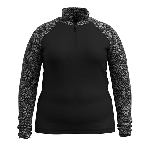 Women's Classic Thermal Merino Base Layer 1/4 Zip Plus