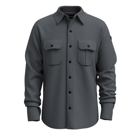 Anchor Line Shirt Jacket