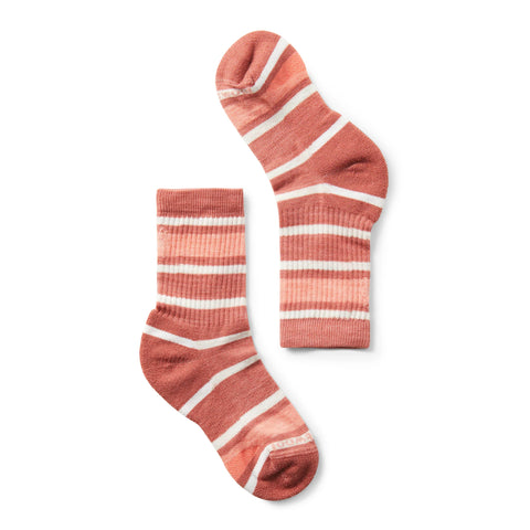 Kids' Hike Striped Crew Socks