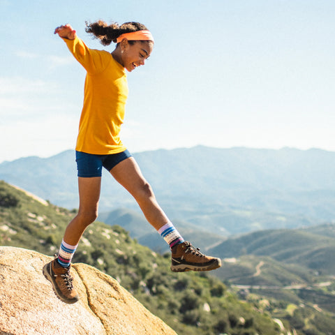 Kids' Hike Margarita Crew Socks