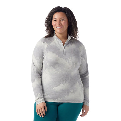 Women's Classic Thermal Merino Base Layer 1/4 Zip Plus